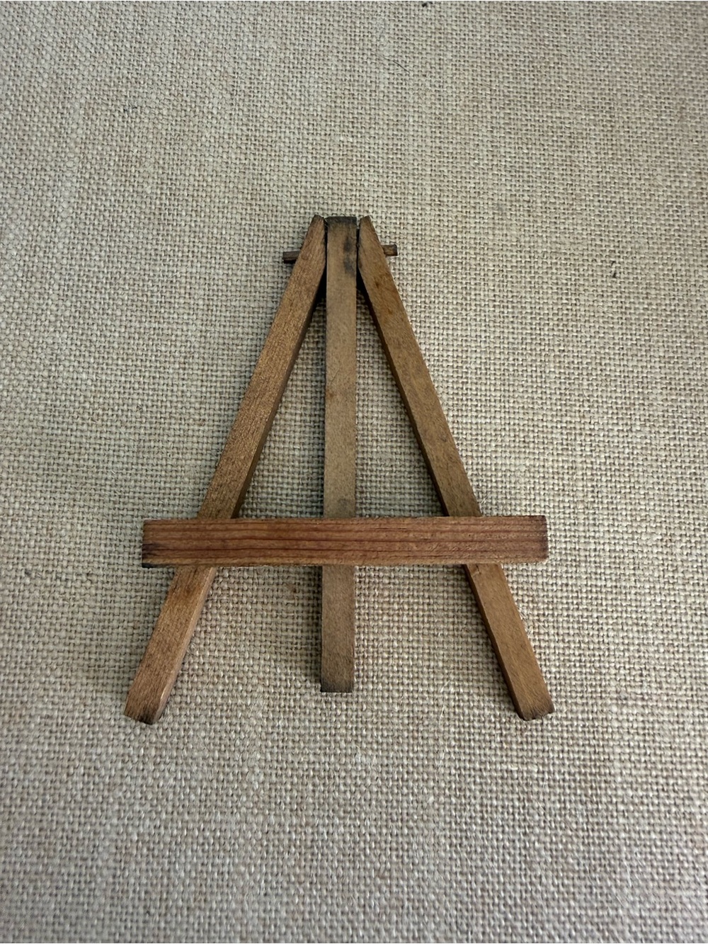 Wooden Mini Easel Decorative Wall Accent - Brown